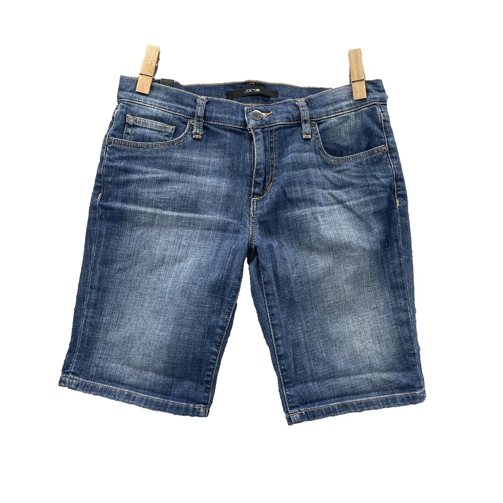 Joe's Judy Jean Shorts Women 27 Bermuda Jorts Academia Travel Preppy Y2K Western